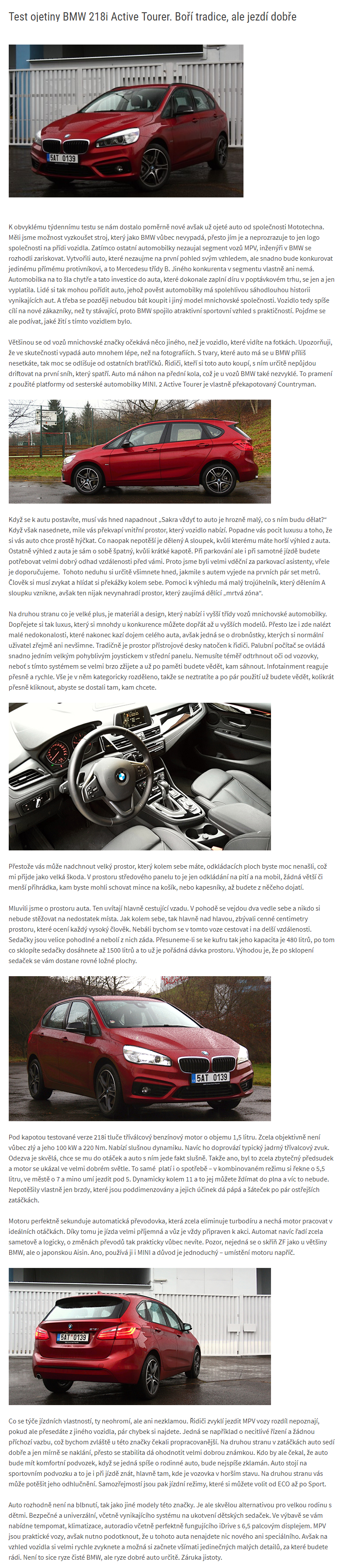 Světojetýchaut.cz_Test ojetiny BMW 218i Active Tourer. Boří tradice, ale  jezdí dobře recenze a tes... | AAA AUTO auto bazar